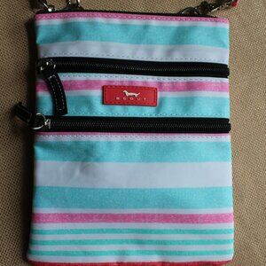 Scout Sea Level Sally Go Lightly 3 zipper Crossbody